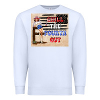 White Chıll the fourth out Premium Sweatshirt - TumblerDesignByShophia