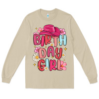 Mushroom birthday girl Long Sleeve Tee - MaliasSmallBusiness