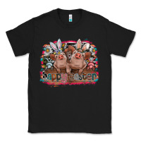 Black Happy Easter Classic Tee - CowhideDigitalArt