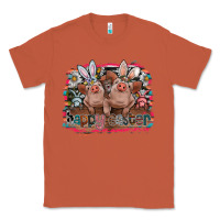 Copper Happy Easter Classic Tee - CowhideDigitalArt