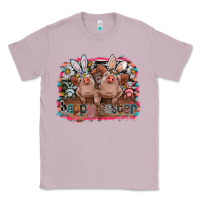 Lilac Happy Easter Classic Tee - CowhideDigitalArt