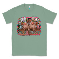 Sage Happy Easter Classic Tee - CowhideDigitalArt