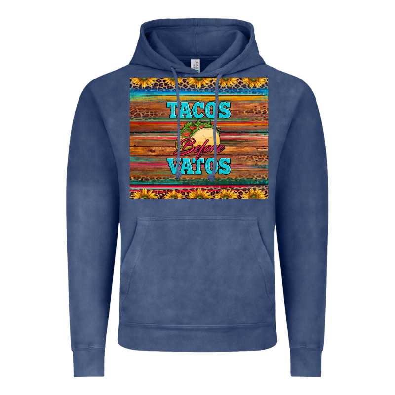 Tacos Before Vatos Vintage Hoodie by BarkalooDesign | Teevron