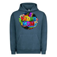 Pigment Midnight Navy proud mom lgbt Urban Hoodie - FaDigitalArtStudio