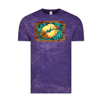 Cloud Purple Softball Lips Vintage Tee - Jasminsmagicworld