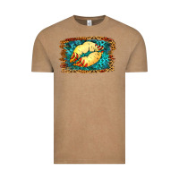 Vintage Coffee Softball Lips Vintage Tee - Jasminsmagicworld