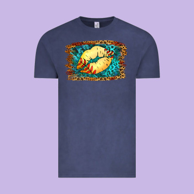 Softball Lips Vintage Tee Designed By Jasminsmagicworld