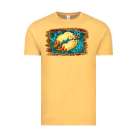 Vintage Mustard Softball Lips Vintage Tee - Jasminsmagicworld