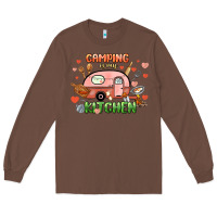 Chestnut camping is my kitchen Long Sleeve Tee - NancyCooperArtShop