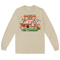 Mushroom camping is my kitchen Long Sleeve Tee - NancyCooperArtShop