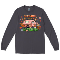 Smoke camping is my kitchen Long Sleeve Tee - NancyCooperArtShop