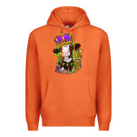 Mardi Gras Cow Premium Hoodie | Teevron