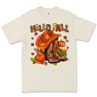 Bone hello fall pumpkins  cowgirl  and roses Premium Tee - AdoDesignShop