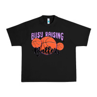 Black busy raising ballers Urban Heavy Tee - MaliasSmallBusiness