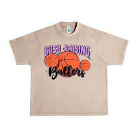 French Oak busy raising ballers Urban Heavy Tee - MaliasSmallBusiness