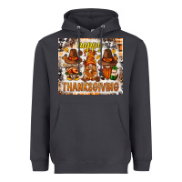 Smoke Happy Thanksgiving gnomes Heavyweight Hoodie - NancyCooperArtShop