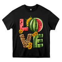 Black love watermelon Heavy Core Tee - HRA Design Shop