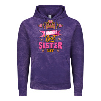 Cloud Purple world's best sister ever Vintage Hoodie - Jasminsmagicworld