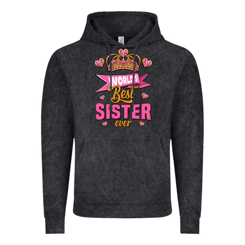 World's Best Sister Ever Vintage Hoodie by Jasminsmagicworld | Teevron