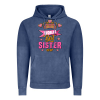 Vintage Denim world's best sister ever Vintage Hoodie - Jasminsmagicworld