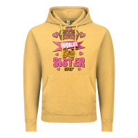 Vintage Mustard world's best sister ever Vintage Hoodie - Jasminsmagicworld