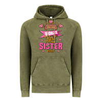 Vintage Olive world's best sister ever Vintage Hoodie - Jasminsmagicworld