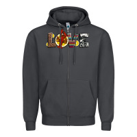 Smoke love crawfish western mardi gras Zipper Hoodie - Jasminsmagicworld