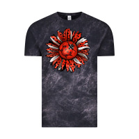 Cloud Black Ladybug Sunflower Vintage Tee - Jasminsmagicworld