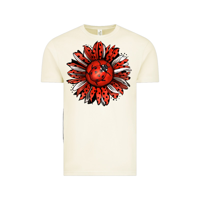 Ladybug Sunflower Vintage Tee by Jasminsmagicworld | Teevron
