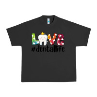 Pigment Black love dentallife Urban Heavy Tee - AdoDesignShop