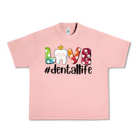 Salmon love dentallife Urban Heavy Tee - AdoDesignShop