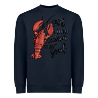 Navy got a little cajun in my soul Heavyweight Sweatshirt - MaliasSmallBusiness