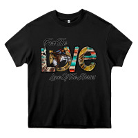 Black for the love love of the horses Heavy Core Tee - CowhideDigitalArt