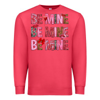 Cardinal Be mine be mine be mine Valentine's Day Premium Sweatshirt - HowdyJamesFarm