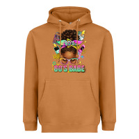 Meerkat 80's babe afro messy bun Heavyweight Hoodie - texasbilliewilder