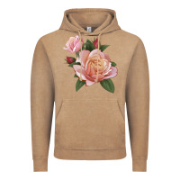 Vintage Coffee State Of Grace Rose Vintage Hoodie - LillyAllenDesigns