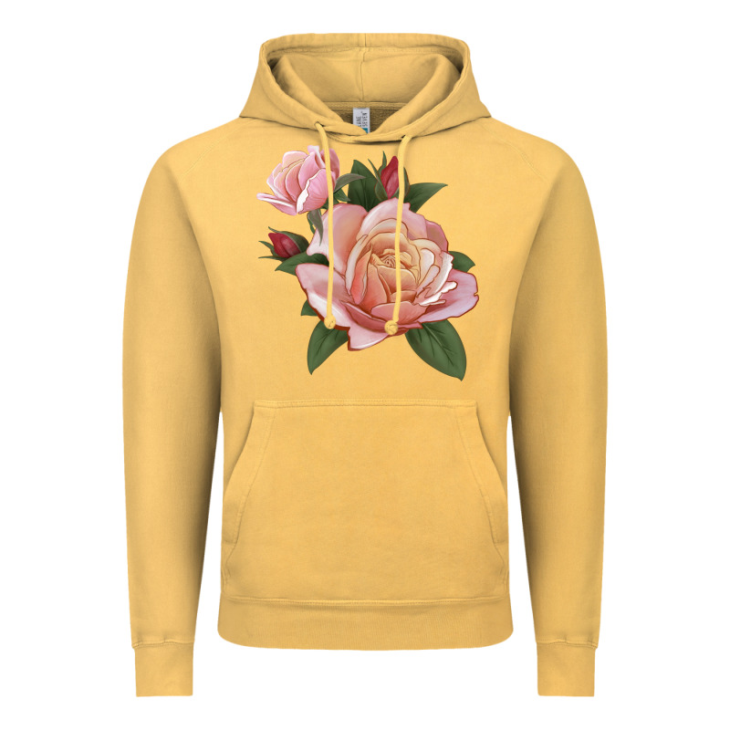 State Of Grace Rose Vintage Hoodie by LillyAllenDesigns | Teevron