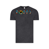 Vintage Black poppy cowhide sunflower Vintage Tee - Jasminsmagicworld