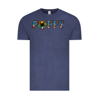 Vintage Denim poppy cowhide sunflower Vintage Tee - Jasminsmagicworld