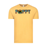 Vintage Mustard poppy cowhide sunflower Vintage Tee - Jasminsmagicworld