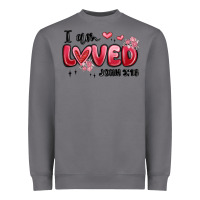 Storm i am loved john 3 16 Heavyweight Sweatshirt - MaliasSmallBusiness