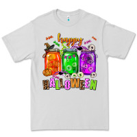 Dove Grey happy halloween jars and horror Premium Tee - AdoDesignShop