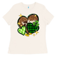 Bone St. Patrick's Day hearts Ladies Tee - Neo Western