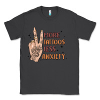 Smoke more tattoos less anxiety Classic Tee - MaliasSmallBusiness
