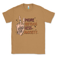Toasted Coconut more tattoos less anxiety Classic Tee - MaliasSmallBusiness