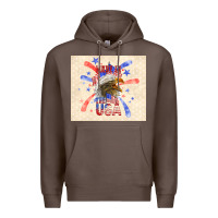Coffee made in the usa Premium Hoodie - TumblerDesignByShophia