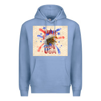 Colony Blue made in the usa Premium Hoodie - TumblerDesignByShophia