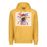 Mustard made in the usa Premium Hoodie - TumblerDesignByShophia