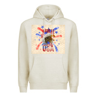 Oatmeal Heather made in the usa Premium Hoodie - TumblerDesignByShophia
