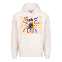 Pale Pink made in the usa Premium Hoodie - TumblerDesignByShophia